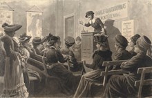 Familjeslavinnornas fackförening 1911