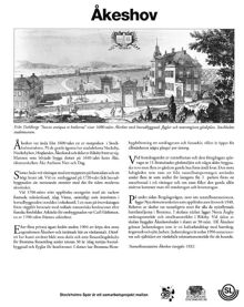 Åkeshov - kort beskrivning av områdets historia