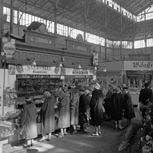 Östermalms Saluhall, interiör