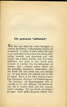 Ett gammalt "källarråd" / Adolf  Hellander