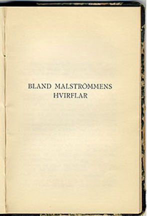 Novellens rubriksida