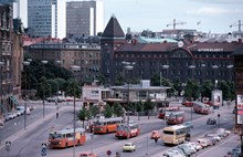 Vy över Norra Bantorget