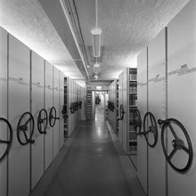 Stockholms Stadsbibliotek. Bokmagasin 140, mot söder