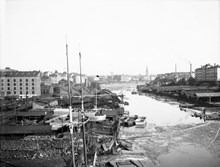 Barnhusviken från Sankt Eriksbron mot öster.