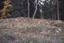 Brandgrav, anläggning nummer 7, fornlämning RAÄ 143 i Spånga socken