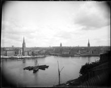 Riddarholmen och Gamla Stan från Skinnarviksberget