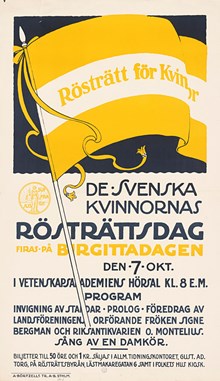 Kvinnlig rösträtt anno 1916