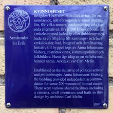 Kvinnohuset, Welanders väg 12 (Värjan 1), Stadshagen