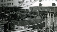 Katarinatunneln, Korsningen Götgatan - Folkungagatan
