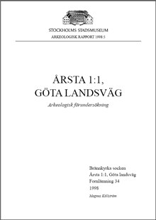 Årsta 1:1, Göta Landsväg