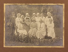 Lärare på Slagsta skolhem - 1917