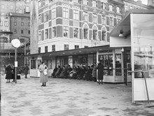 Station Slussen : vänthall manöverrum och pressbyråns försäljningslokal