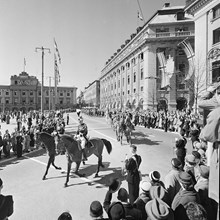Vaktparaden på Gustav Adolfs Torg