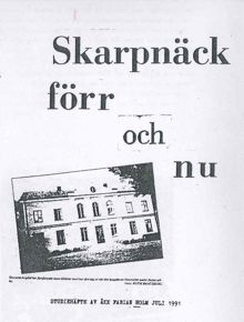 Skarpnäck förr och nu / Åke Fabian Holm