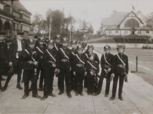 Brandkåren på Barnens dag 1910
