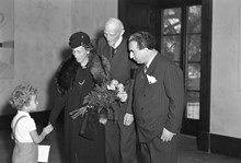 Från utställningen med Isaac Grüewalds konst i Liljevalchs konsthall år 1944.