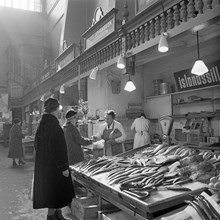 Östermalms Saluhall, interiör