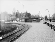 Örby, hållplats för spårvagnar