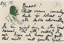 Brev från Carl Larsson till Ernest Thiel