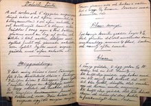 "Märgpudding", "glace" och "valnöts-tårta" - recept från 1890-talets Stockholm