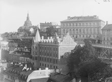 Mosebacke och Södra teatern sedd från norr