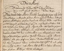 Hustru Caspersdotter anklagar tre pigor för stöld på badstugan