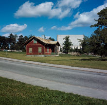 Lilla Ängby gård och Ängby Kyrka