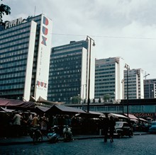 Hötorget mot Hötorgshusen, det femte under byggnad