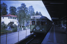 Stureby tunnelbanestation år 1990