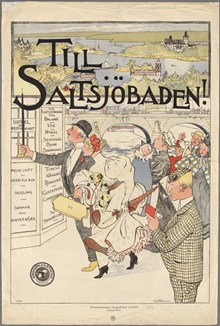 Till Saltsjöbaden [Affisch]