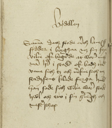 Bödeln Erich Laurensson anställs i staden, 1491