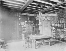 Bünsowska huset, interiör