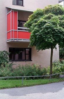 Bostadsområde i Kista