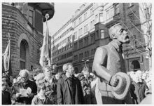 Demonstration första maj – Norra Bantorget