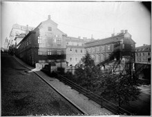 Södra Stadshuset Götgatan 1, från Peder Myndes backe