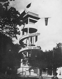 Rutschtornet på Konstindustriutställningen 1909