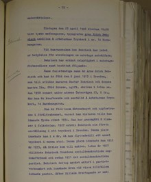 Förhör med Arno Erich Behrisch angående antinazistiskt sprängattentat i Oxelösunds hamn, 1940