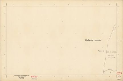 Bladet är ritat i tusch på papper som numera är gulnat