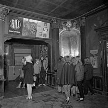 Regeringsgatan 74. Interiör från Nalen
