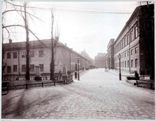 Wallingatan från Adolf Fredriks kyrkogård