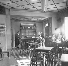 Interiör av Maja Eks Cafe, Malmskillnadsgatan 38