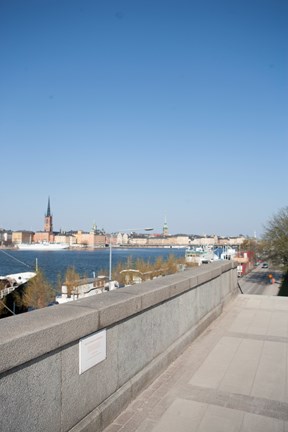 Erik Asklunds litterära skylt på Torkel Knutssonsgatan.