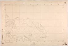 1924 års karta över Brännkyrka del 11 (Skarpnäck och Bagarmossen)
