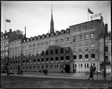 Centraltryckeriet, Vasagatan 16-18. I fonden Klara kyrka