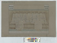 Monter för Joseph Leja vid Stockholmsutställningen 1897