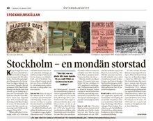 Stockholm - en mondän storstad