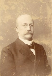 A.L. Eriksson, vice ordförande i Frimurarbarnhusets styrelse.