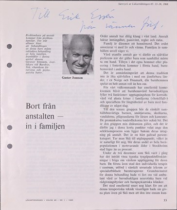 Artikel om barnbyn Skå