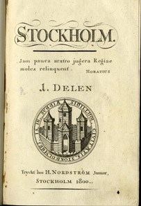 Stockholm, I. delen / Johan Elers