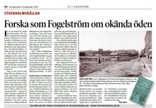 Forska som Fogelström om okända öden